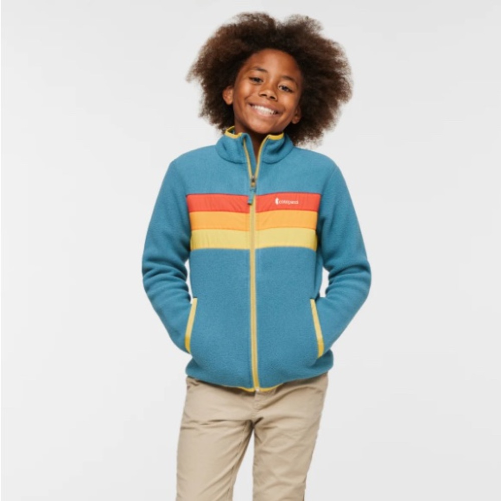 Cotopaxi Kids Teca Full Zip Fleece-Frozen XL